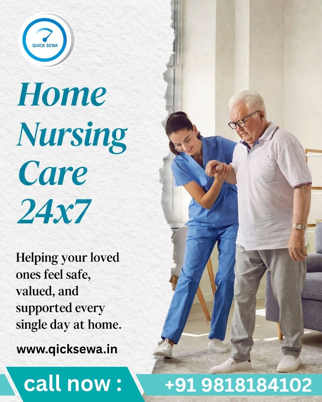 Home Nursing Care in Delhi 24×7 Patient & Elderly Care Services