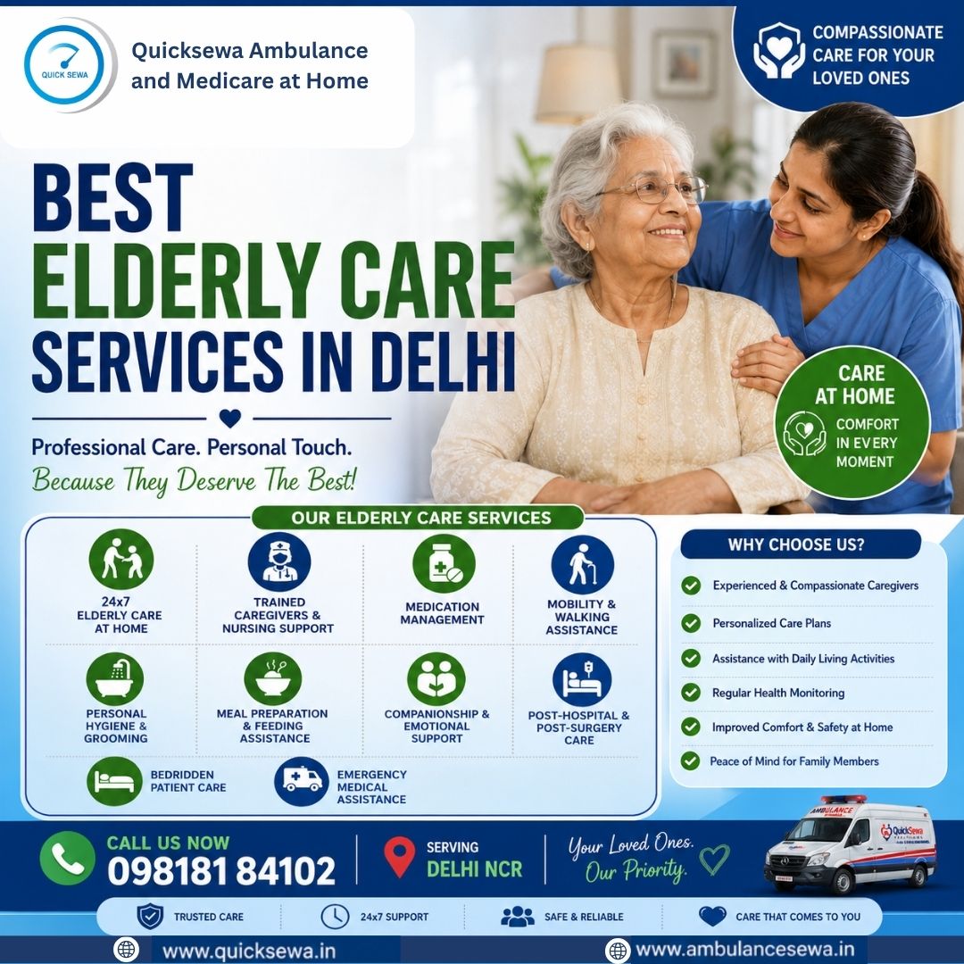 Best elderly care services in Delhi